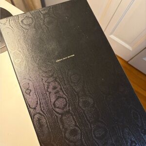 Dries Van Noten Black Embossed Box